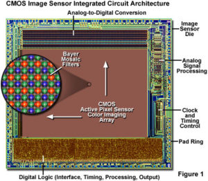 CMOS Image Sensor Chip with RAW capability