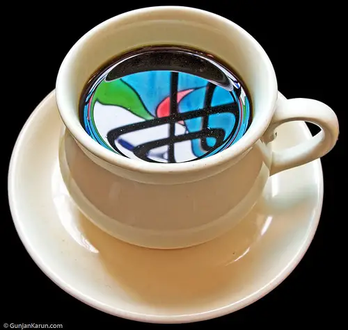 reflections-in-a-coffee-cup by Gunjan Karun