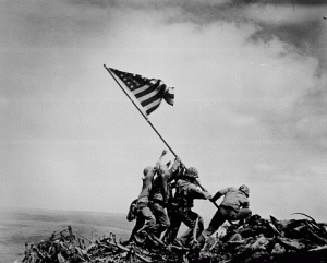  Raising the Flag on Iwo Jima by Joe Rosenthal