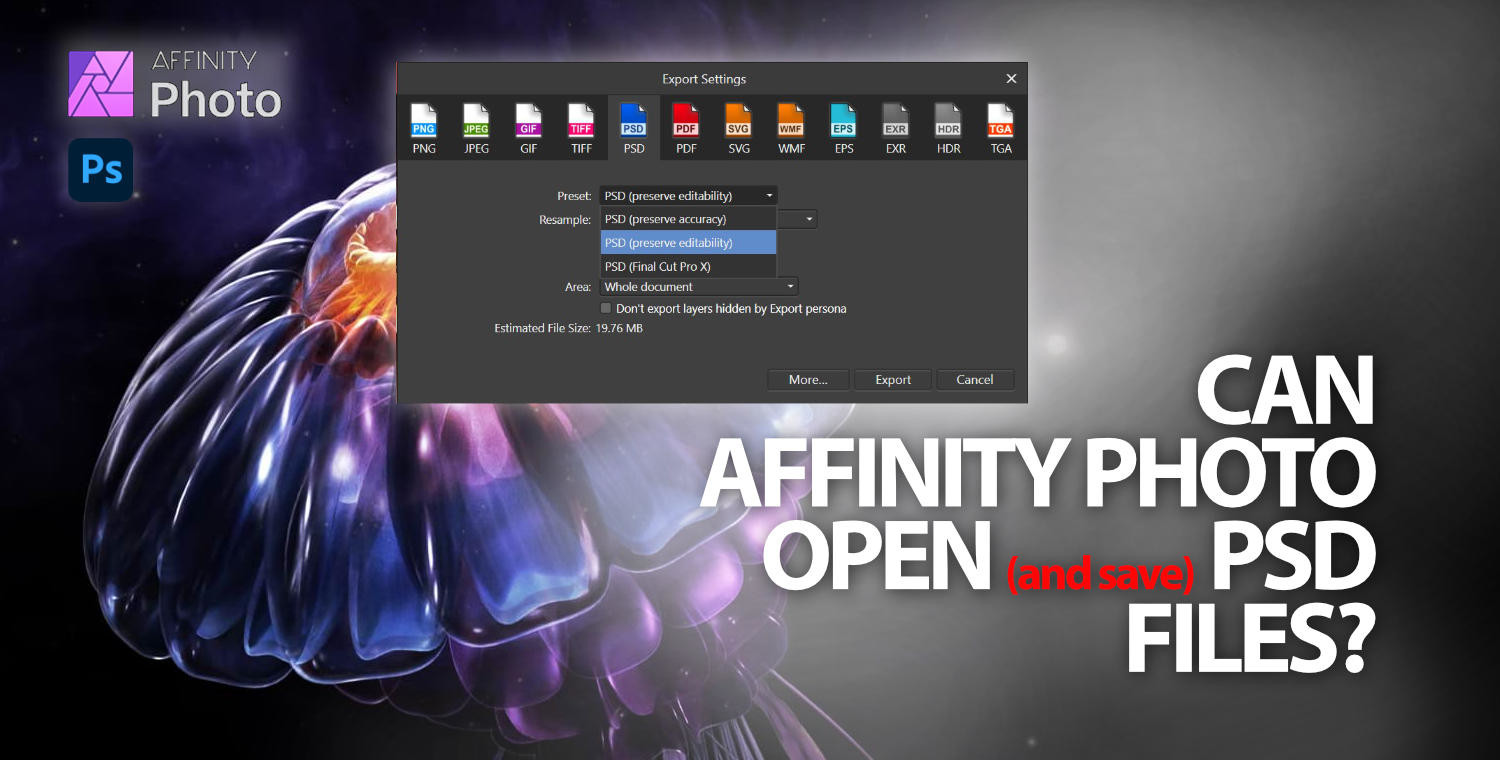 Is Affinity Photo Compatible with PSD Files?