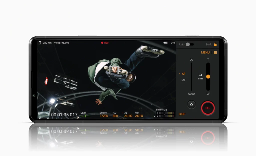 Sony Xperia PRO-I: A Camera For Mobile Creators? 5 Video Recording Interface