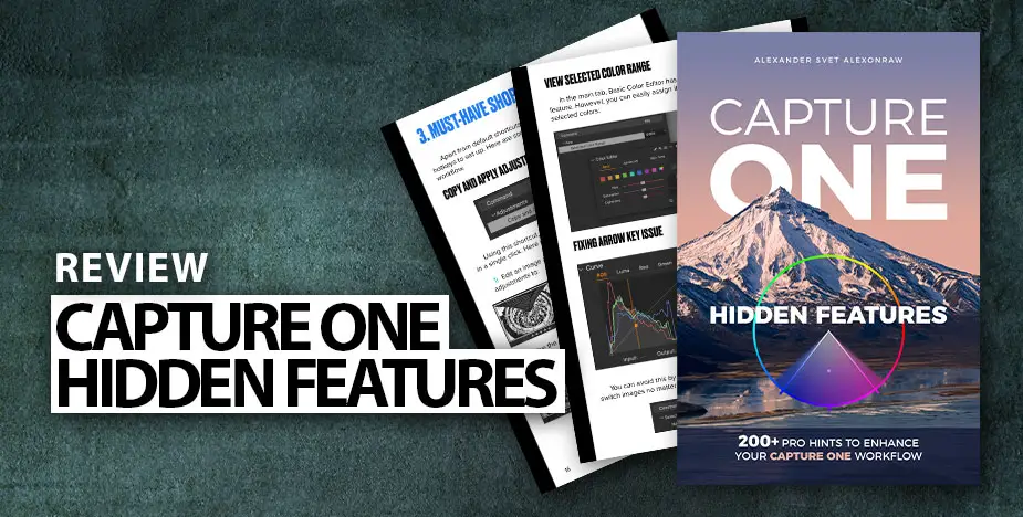 Capture One Hidden Features - Book Review