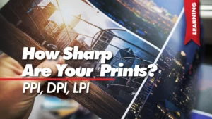 That determines print sharpness? PPI, DPI, and LPI, what are they?