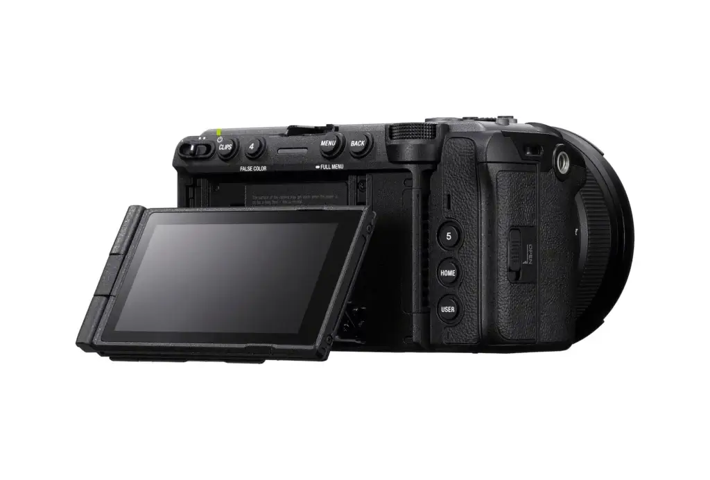 Sony FX5: What's Actually New, and What It Means for the Rest of Us 3 Sony FX5 Cinema Line Camera Rear LCD view